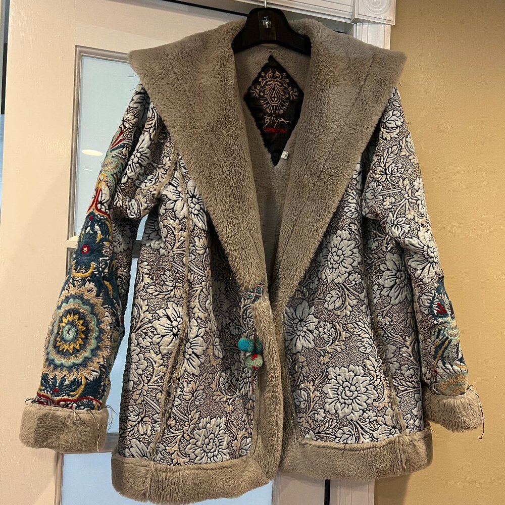 Johnny  Was Biya Sherpa Coat